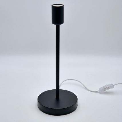 Candeeiro de mesa ASTRID 1xE27/60W/230V preto brilhante