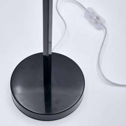 Candeeiro de mesa ASTRID 1xE27/60W/230V preto brilhante