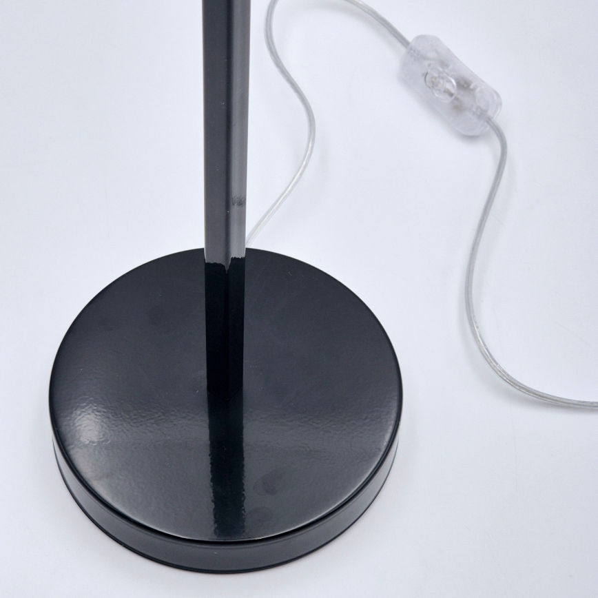 Candeeiro de mesa ASTRID 1xE27/60W/230V preto brilhante