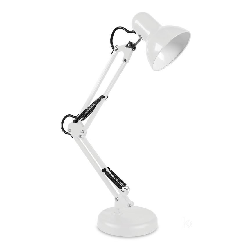 Candeeiro de mesa AURIQ 1xE27/60W/230V branco