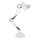 Candeeiro de mesa AURIQ 1xE27/60W/230V branco