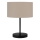 Candeeiro de mesa AYD 1xE27/40W/230V bege/preto