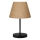 Candeeiro de mesa AYD 1xE27/40W/230V castanho/preto