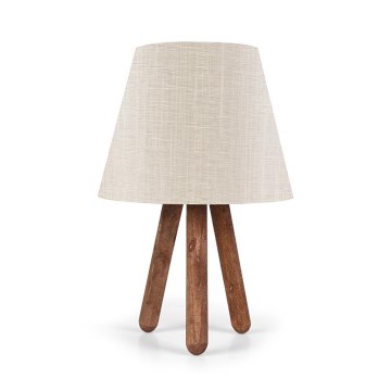 Candeeiro de mesa AYD 1xE27/60W/230V bege