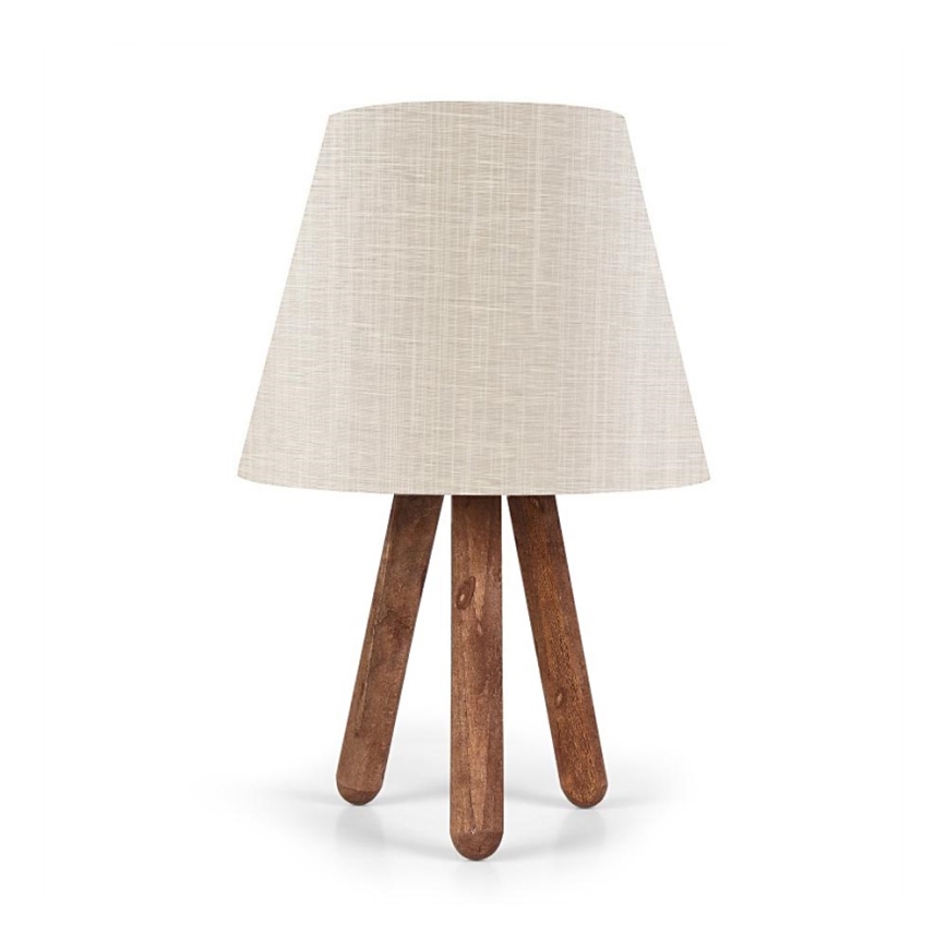 Candeeiro de mesa AYD 1xE27/60W/230V bege