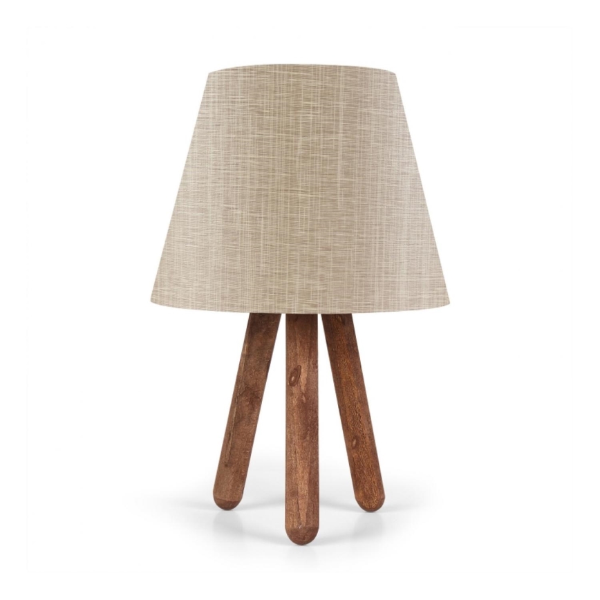 Candeeiro de mesa AYD 1xE27/60W/230V creme