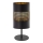 Candeeiro de mesa BOGART 1xE27/15W/230V preto/dourado