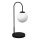 Candeeiro de mesa CAMBRIDGE 1xE14/60W/230V preto