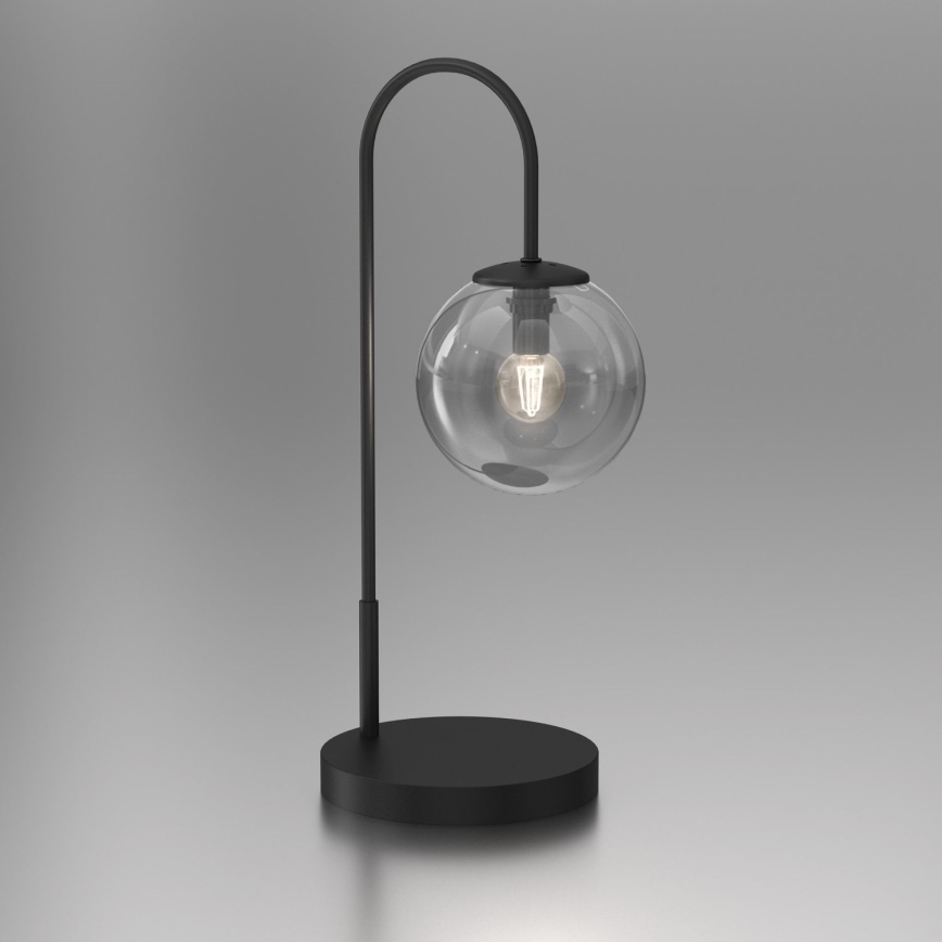 Candeeiro de mesa CAMBRIDGE 1xE14/60W/230V preto
