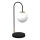 Candeeiro de mesa CAMBRIDGE 1xE14/60W/230V preto/latão