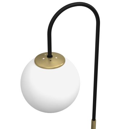 Candeeiro de mesa CAMBRIDGE 1xE14/60W/230V preto/latão