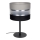 Candeeiro de mesa CORAL 1xE27/60W/230V preto/cinzento
