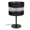 Candeeiro de mesa CORAL 1xE27/60W/230V preto