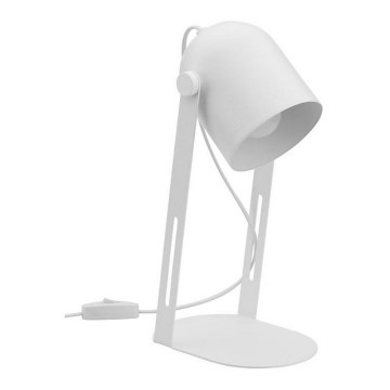 Candeeiro de mesa DAVIS 1xE27/60W/230V branco