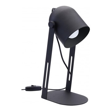 Candeeiro de mesa DAVIS 1xE27/60W/230V preto