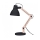 Candeeiro de mesa FALUN 1xE27/25W/230V preto/carvalho