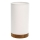 Candeeiro de mesa FIRE 1xE27/25W/230V carvalho/branco carvalho
