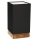 Candeeiro de mesa FIRE 1xE27/25W/230V carvalho/preto carvalho