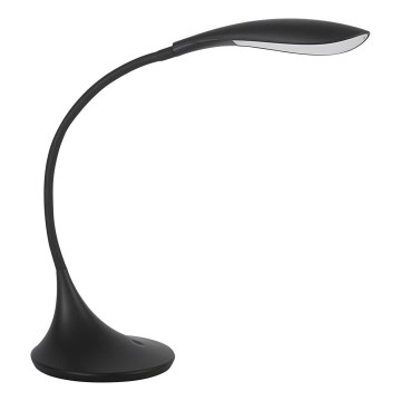Candeeiro de mesa flexível regulável LED FRANCO LED/6,8W/230V preto