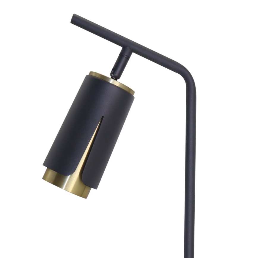 Candeeiro de mesa FLOR 1xGU10/8W/230V preto