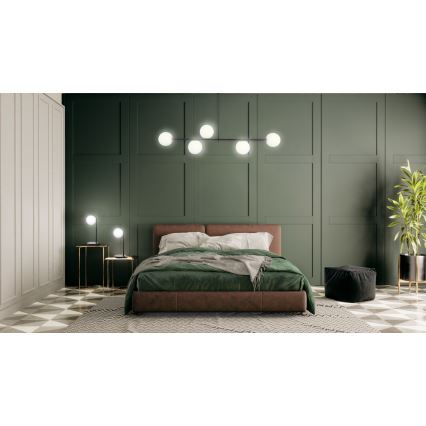 Candeeiro de mesa GAMA 1xG9/12W/230V preto