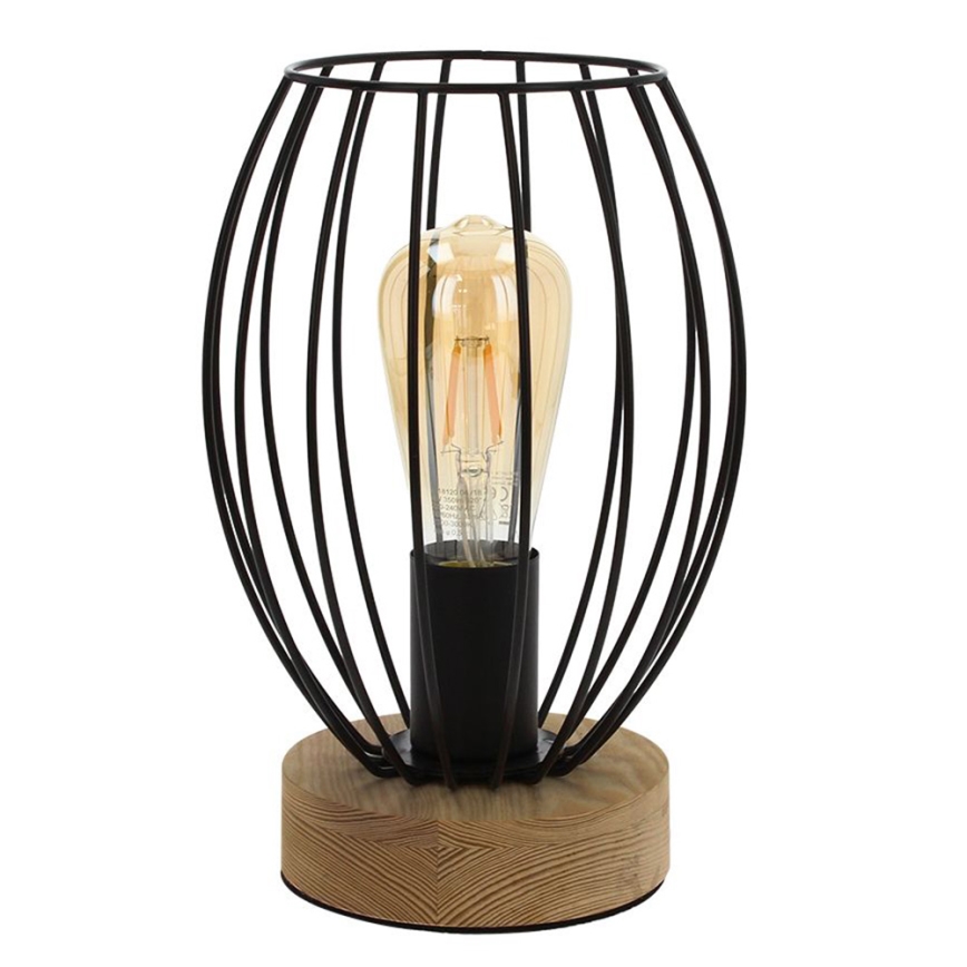 Candeeiro de mesa GUNNAR 1xE27/25W/230V carvalho