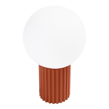 Candeeiro de mesa HALO 1xG9/8W/230V diâmetro 12 cm laranja