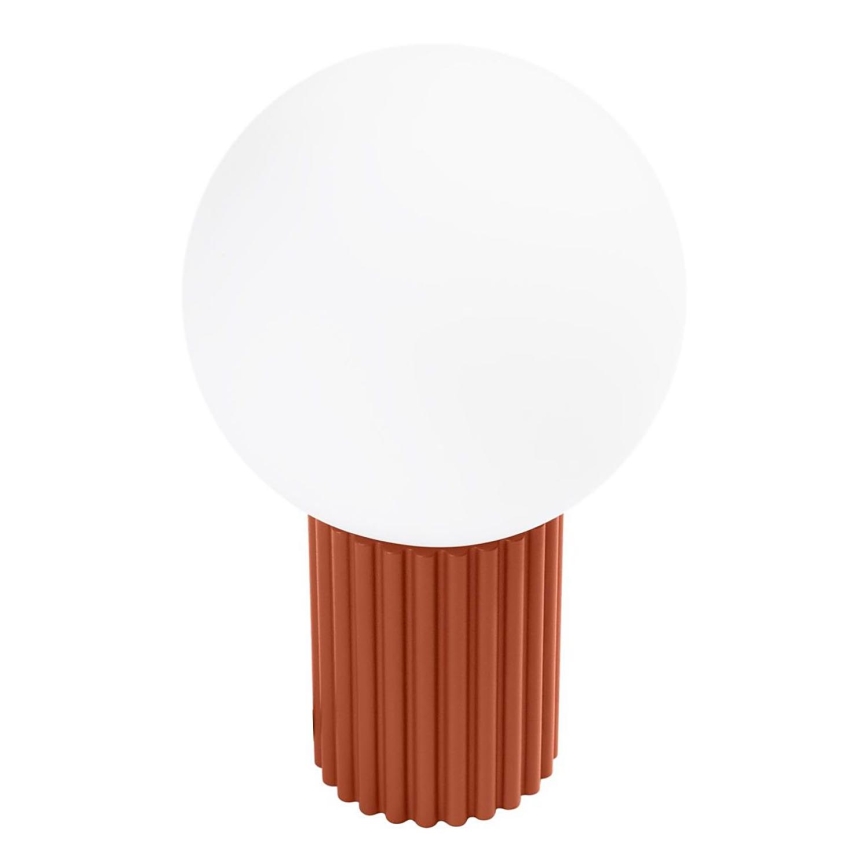 Candeeiro de mesa HALO 1xG9/8W/230V diâmetro 12 cm laranja