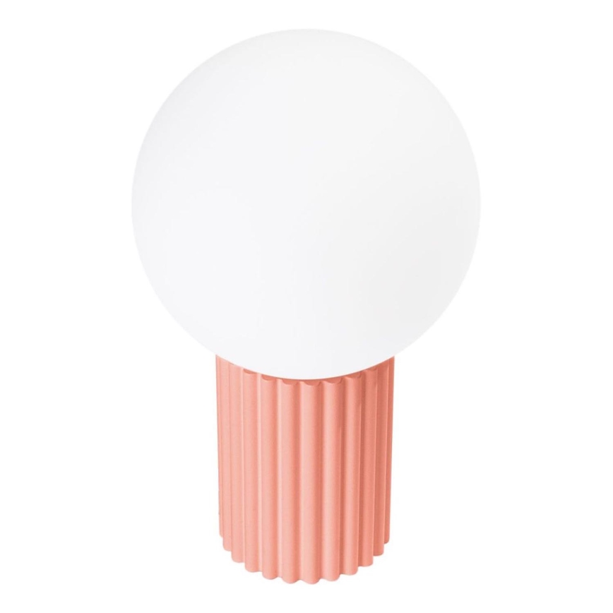 Candeeiro de mesa HALO 1xG9/8W/230V diâmetro 12 cm rosa