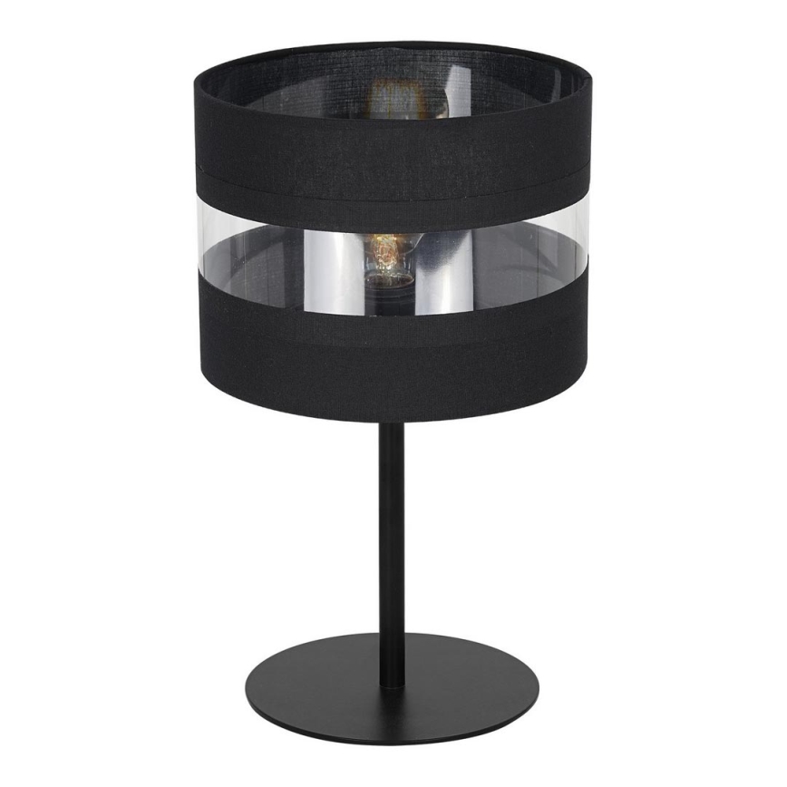 Candeeiro de mesa HAVARD 1xE27/60W/230V preto