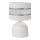Candeeiro de mesa HELEN 1xE27/15W/230V branco