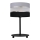 Candeeiro de mesa HELEN 1xE27/15W/230V preto/cinzento/prateado