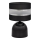 Candeeiro de mesa HELEN 1xE27/15W/230V preto/prateado