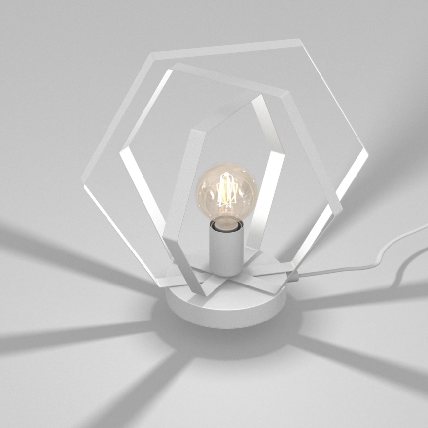Candeeiro de mesa HEXAGON 1xE27/15W/230V
