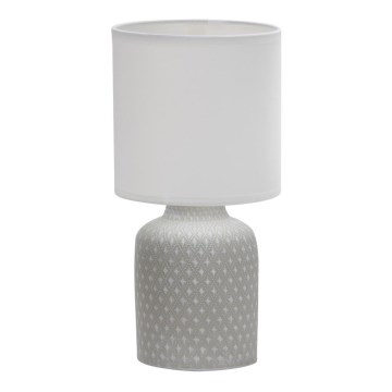 Candeeiro de mesa INER 1xE14/40W/230V cinzento