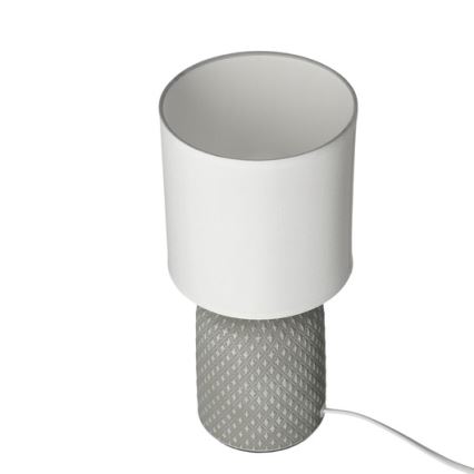 Candeeiro de mesa INER 1xE14/40W/230V cinzento