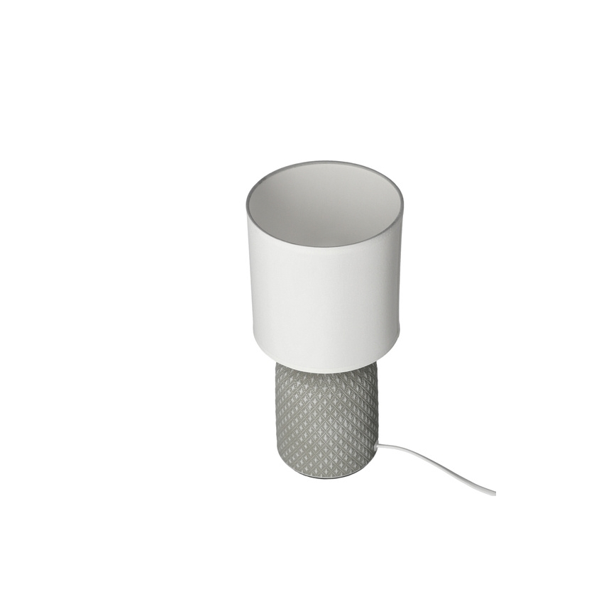 Candeeiro de mesa INER 1xE14/40W/230V cinzento