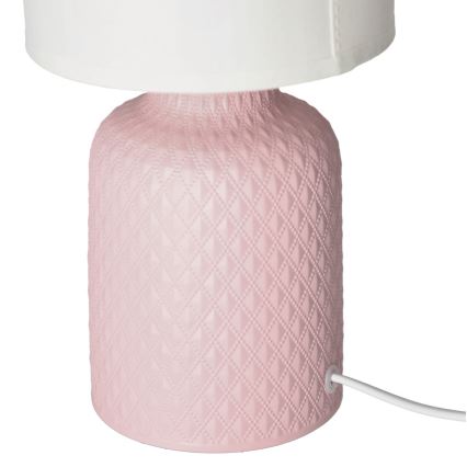 Candeeiro de mesa INER 1xE14/40W/230V rosa