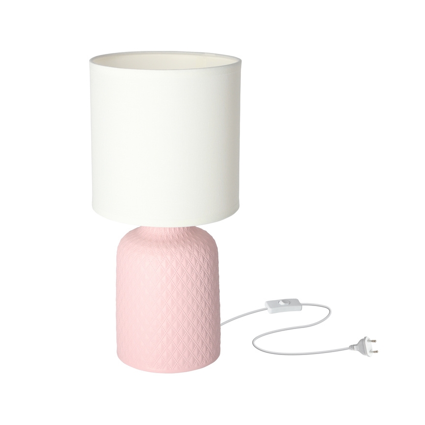 Candeeiro de mesa INER 1xE14/40W/230V rosa