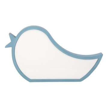 Candeeiro de mesa infantil LED BIRD LED/12W/230V azul