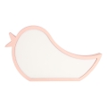 Candeeiro de mesa infantil LED BIRD LED/12W/230V rosa