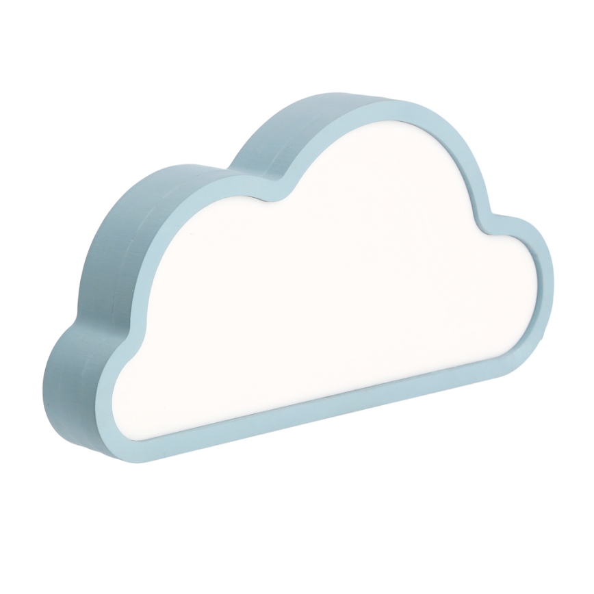 Candeeiro de mesa infantil LED CLOUD 11W/230V azul