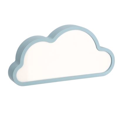 Candeeiro de mesa infantil LED CLOUD 11W/230V azul