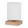 Candeeiro de mesa JENTA 1xE27/25W/230V carvalho