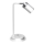 Candeeiro de mesa JOKER 1xGU10/25W/230V branco/cromado brilhante