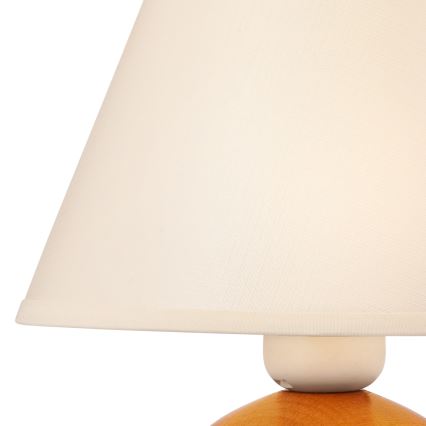 Candeeiro de mesa JUTA 1xE27/60W/230V faia - FSC certificado