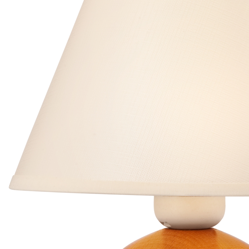 Candeeiro de mesa JUTA 1xE27/60W/230V faia - FSC certificado