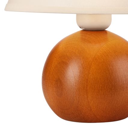 Candeeiro de mesa JUTA 1xE27/60W/230V faia - FSC certificado