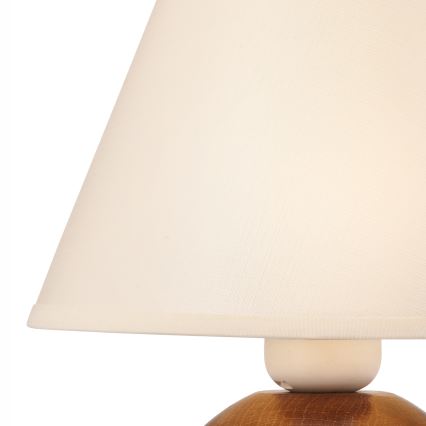 Candeeiro de mesa JUTA 1xE27/60W/230V faia - FSC certificado