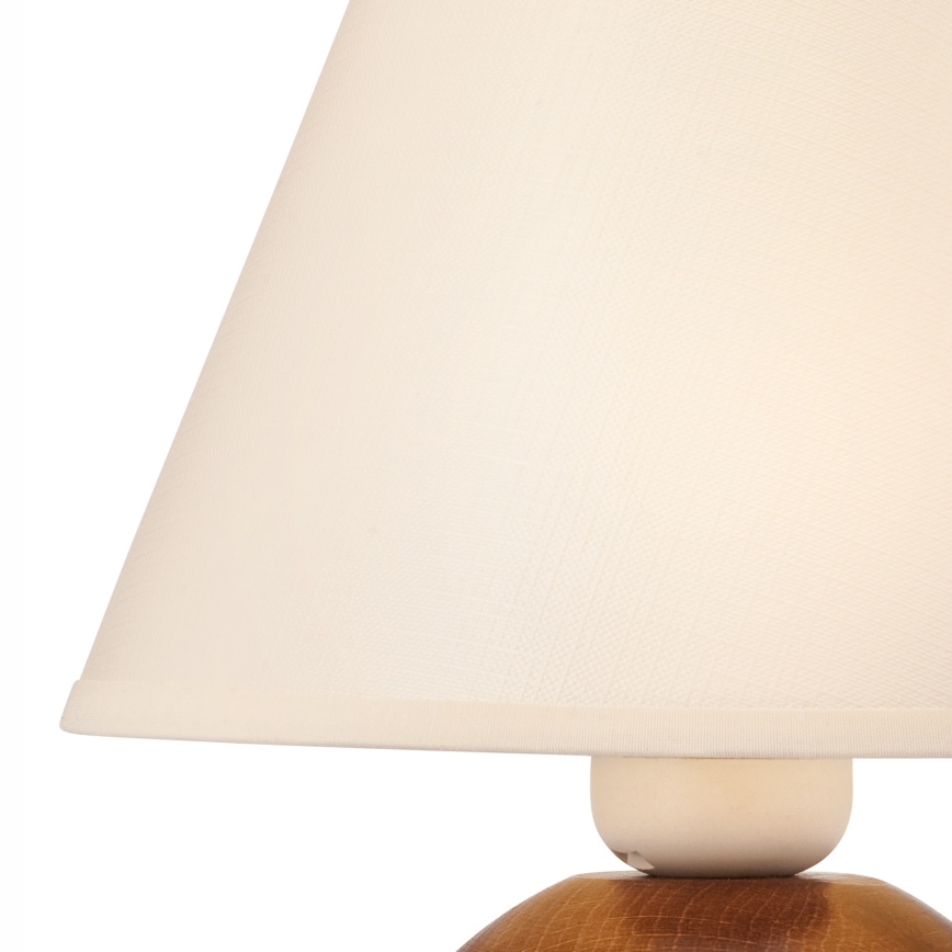 Candeeiro de mesa JUTA 1xE27/60W/230V faia - FSC certificado